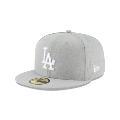 Los Angeles Dodgers Gorra | New Era MLB Basic 59fifty Fitted Cap Mexico - Grises